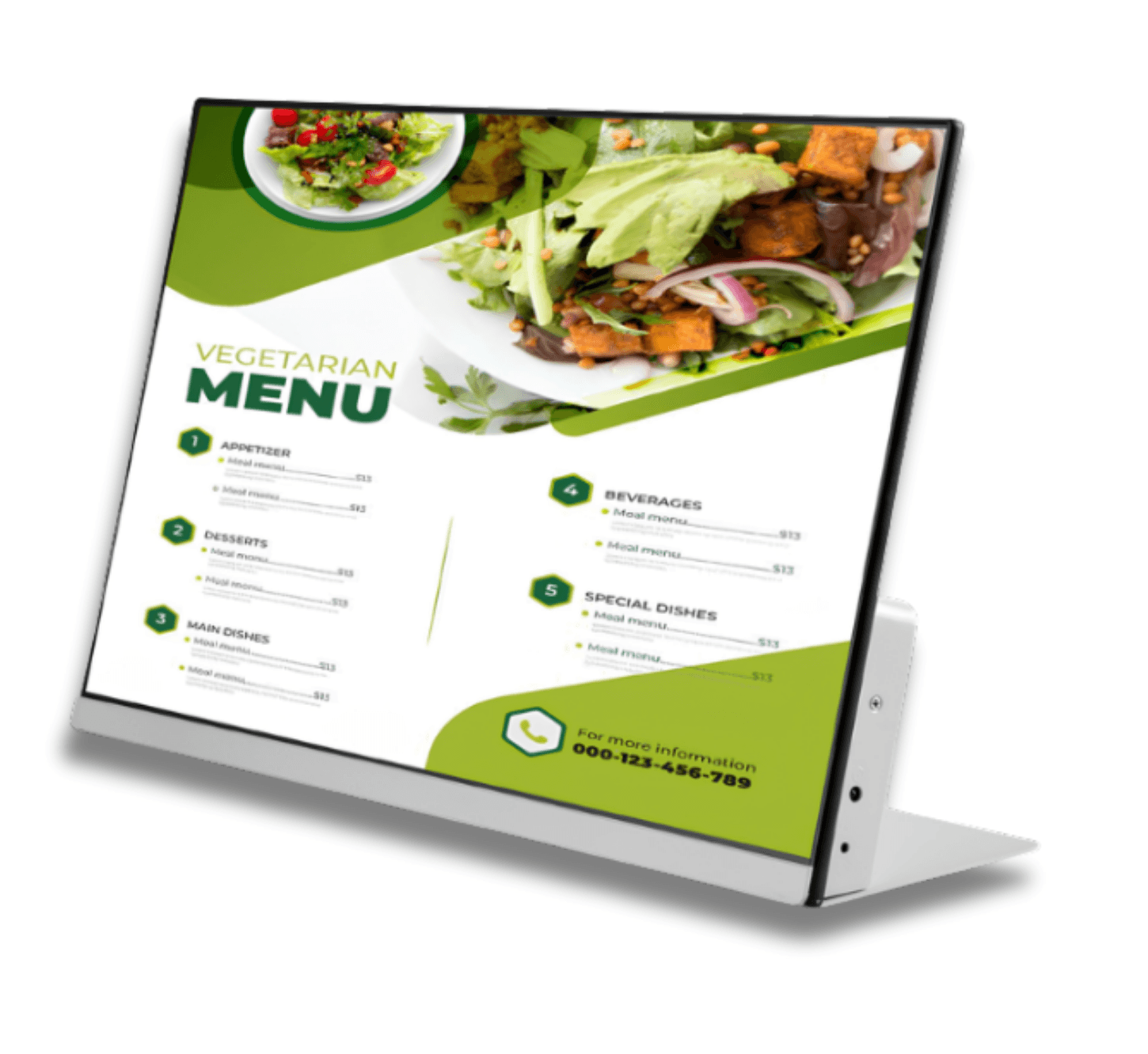 Counter Top Horizontal Display